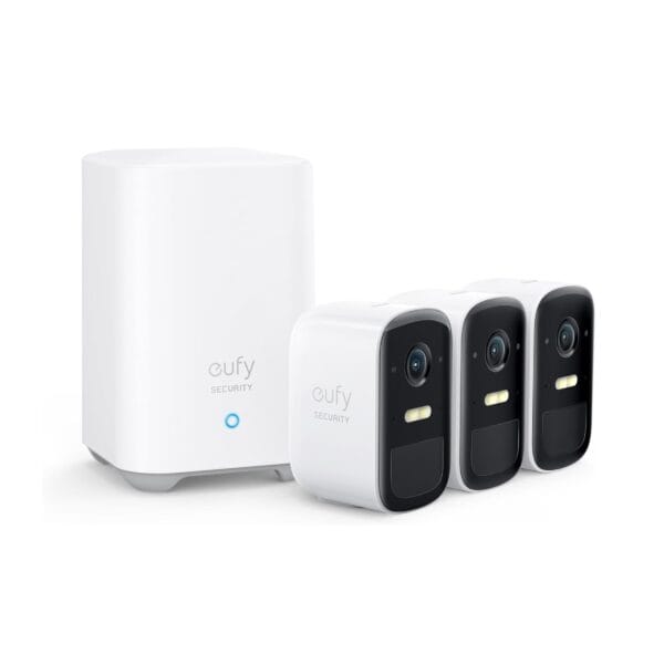 Eufy Security by Anker, - 3 belaidžių kamerų sistema