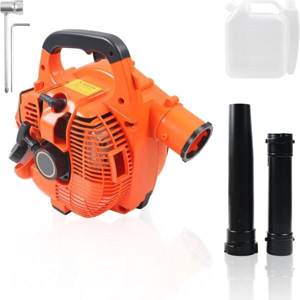 MaxEarn rankinis benzininis lapų pūstuvas, belaidis, 26cc, 2-taktis, 380 CFM