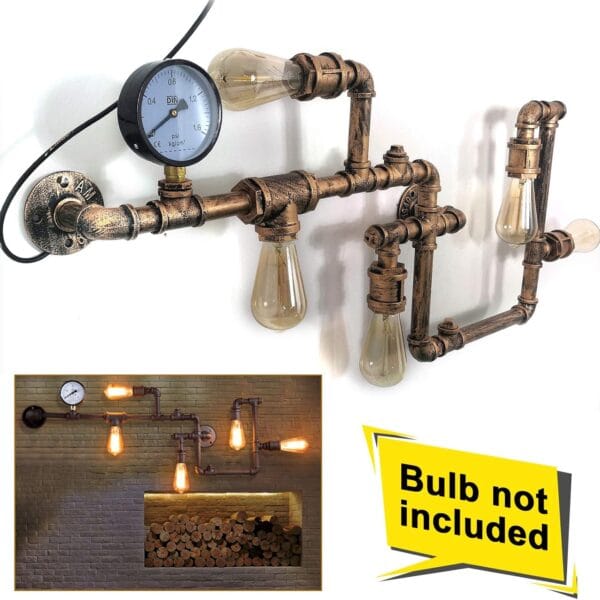 KOLHGNSE industrinio stiliaus sieninis šviestuvas